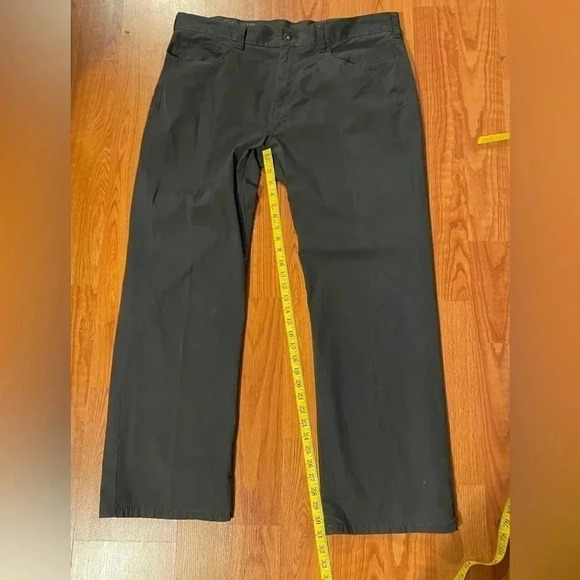 AXIS LA Mens 40x32 Chino Straight Fit Pants Brown Gray Pockets Cotton Stretch - Picture 11 of 11